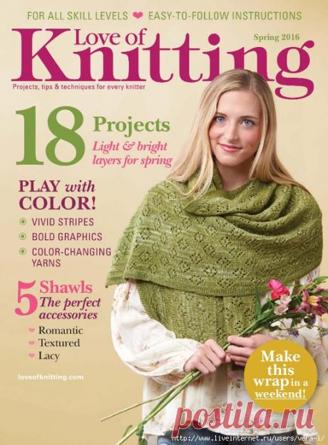Love of Knitting Spring 2016