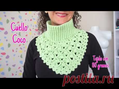 Cuello Coco crochet mc 🥰