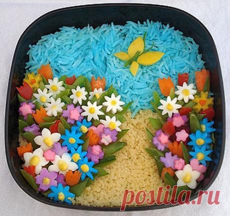 Необычное оформление блюд (53 фото) » Триникси