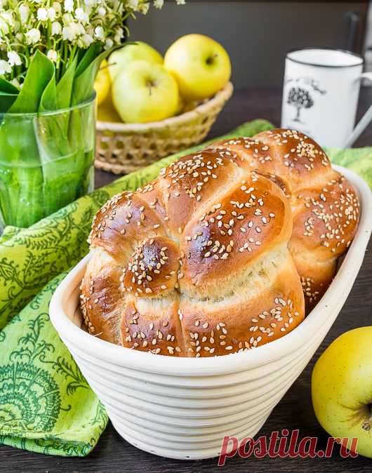 Плетеные булочки с кунжутом | Вкусный блог - рецепты под настроение