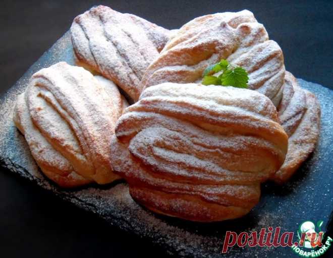 Булочки сдобные слоеные – кулинарный рецепт