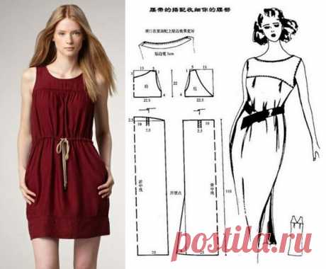 Как сшить сарафан, тунику или платье, выкройки и примеры предлагаемых моделей | Советы модницам
