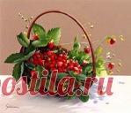 Австрийский художник Heinz Scholnhammer. Фруктово ягодное.