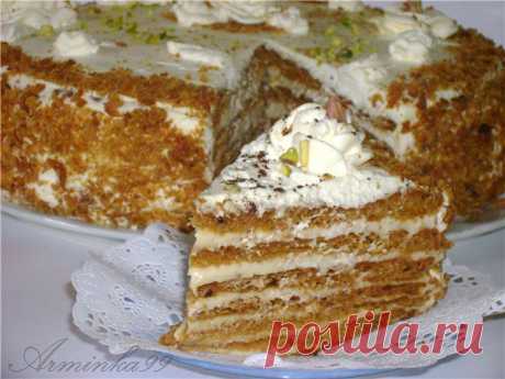 МЕДОВИК-любимый торт из детства (2 варианта).