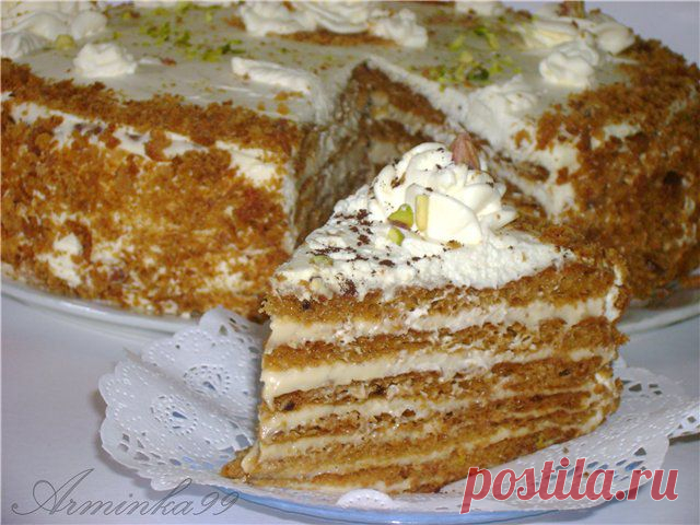 МЕДОВИК-любимый торт из детства (2 варианта).