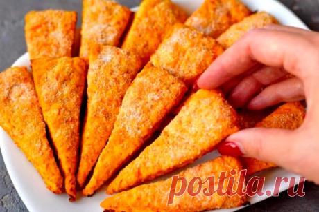 Быстрое морковное печенье без яиц и молочных продуктов Читать далее...