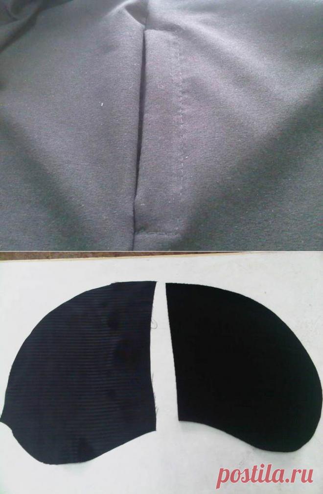 как обработать карман в боковом шве мастеркласс