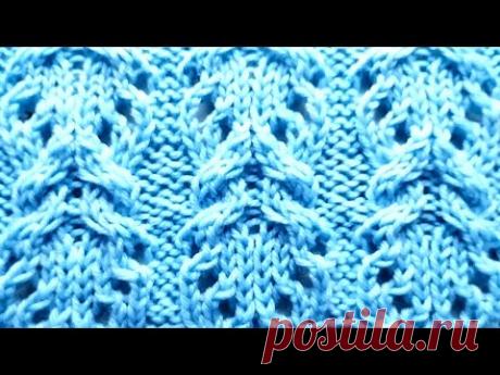 Я ДАРЮ  ВАМ  СВОЙ  НОВЫЙ УЗОР! Бесплатный МК по вязанию