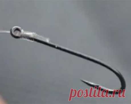 Крючок поплавочной удочки