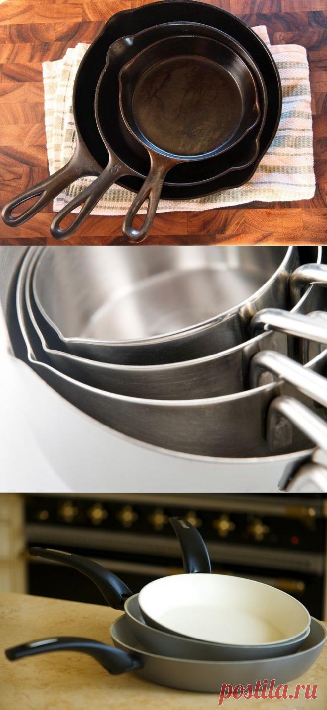 Простые способы избавиться от нагара на сковороде — Мой дом