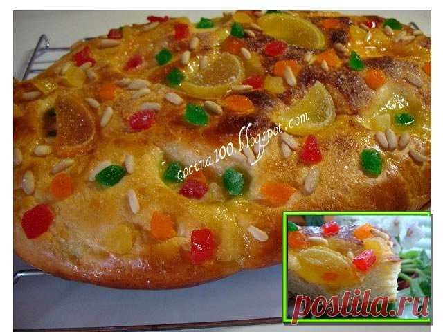 Самые вкусные рецепты.: Coca San Juan (Пирог-кока Сан Хуан).