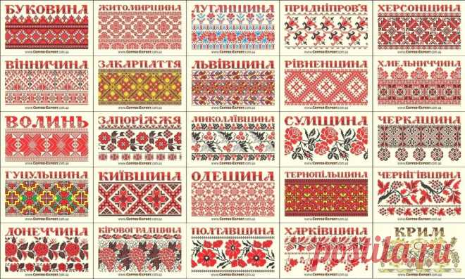 Таємниця коду вишивки:всі регіони України - На скрижалях