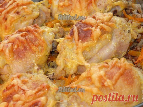 Быстрый ужин- греча с куриными ножками  / Вкусные привычки