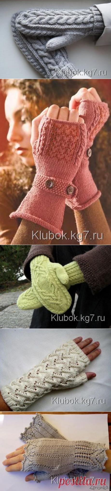 Митенки, перчатки, рукавички | Клубок