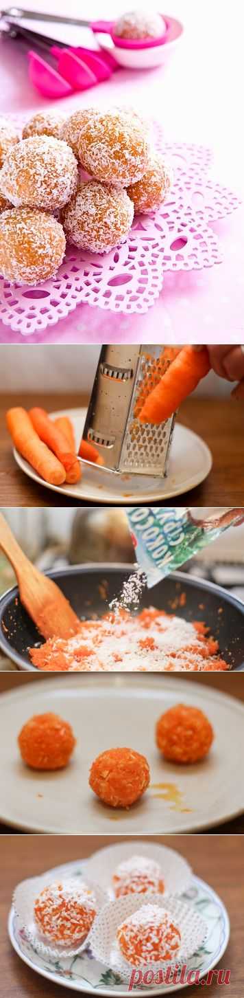 Не требуют особых хлопот! Морковные «рафаэлло» — Вкусные рецепты