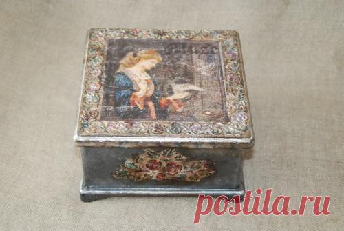 Декупаж - Сайт любителей декупажа - DCPG.RU | Шкатулка 