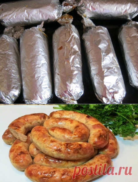ВКУСНЕЙШАЯ КУРИНАЯ КОЛБАСКА — СУПЕР УГОЩЕНИЕ К СТОЛУ .И без всяких вредных добавок! — Копилочка полезных советов