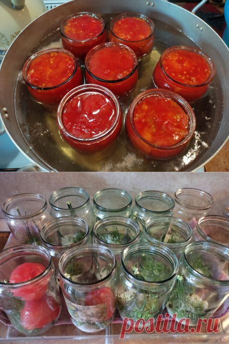 Помидоры в собственном соку - наслаждайтесь вкусом | Вдали от города (огород + подсобное хозяйство) | Дзен