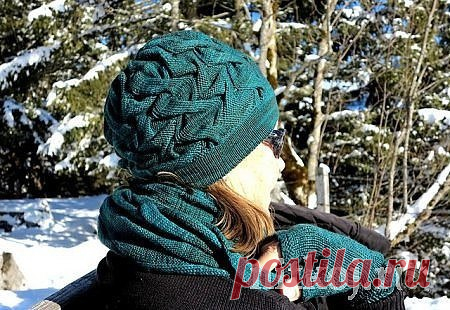 Шапка спицами «Guggeren Hat»
Плотность: 34 п х 45 р = 10 х 10 см, спицы №2.25 
Резинку вяжете как вам удобно (в оригинале двойная с перегибом, вяжется на 130 петель, потом прибавляются петли до 162) 
рисунок: число петель кратно 32 
вяжете 1-9 ряды: 16 лиц, 16 изн 
Показать полностью…