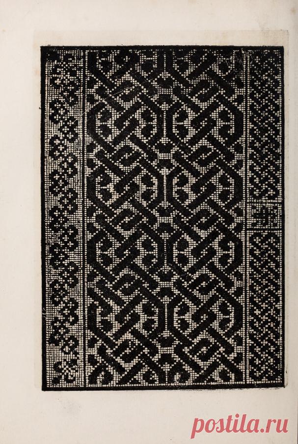 Patrons de broderie et de lingerie du XVIe siècle