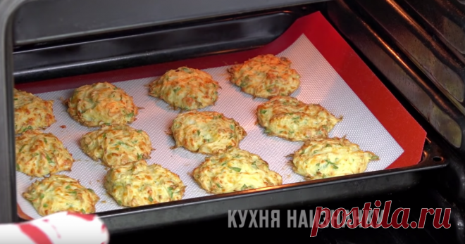 Капустные оладьи в духовке: готовлю обычно двойную порцию, иначе не хватает | Кухня наизнанку | Яндекс Дзен