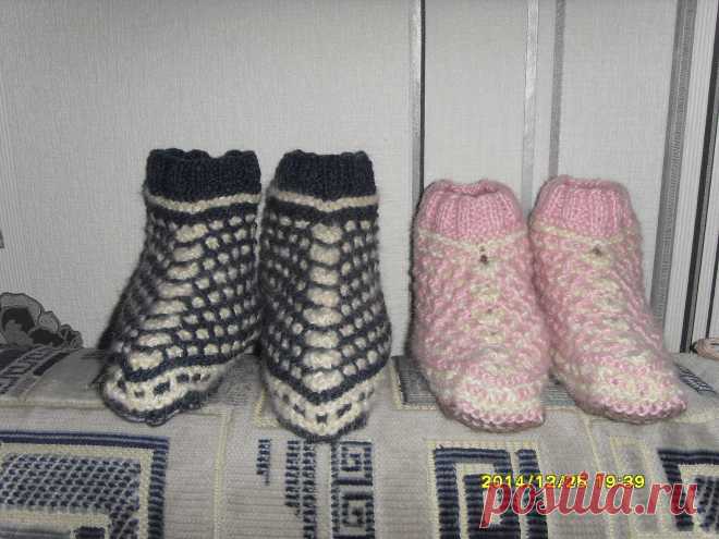 Тапочки для Сони иЛизы