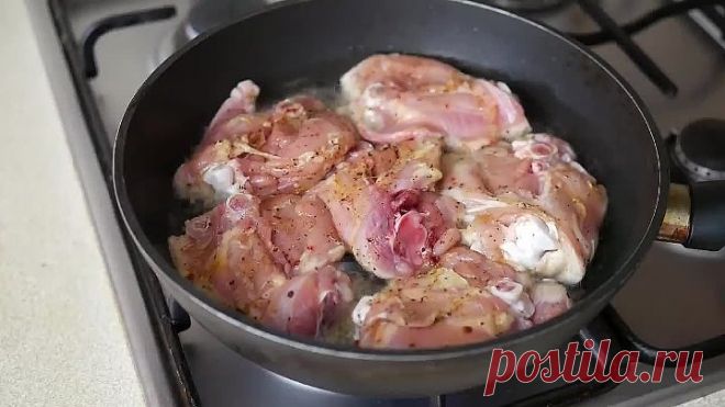Самое вкусное ВТОРОЕ ИЗ КУРИЦЫ. Рецепт кавказской кухни