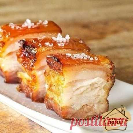Вкуснейшее, ароматное сало