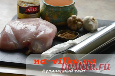 Буженина из индейки в мультиварке - рецепт с фото