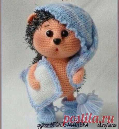 Вязаные игрушки.