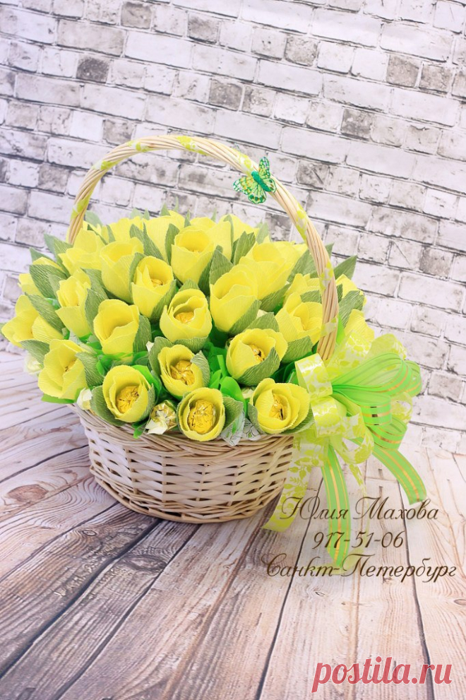 БУКЕТЫ из КОНФЕТ, ТОРТЫ из ПАМПЕРСОВ! в СПб
http://vk.com/sweetdesign_spb
http://sweetdesignspb.ru/