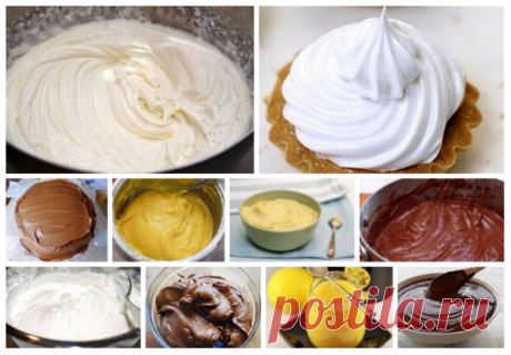 10 вкусных и полезных кремов для тортов без вреда для фигуры