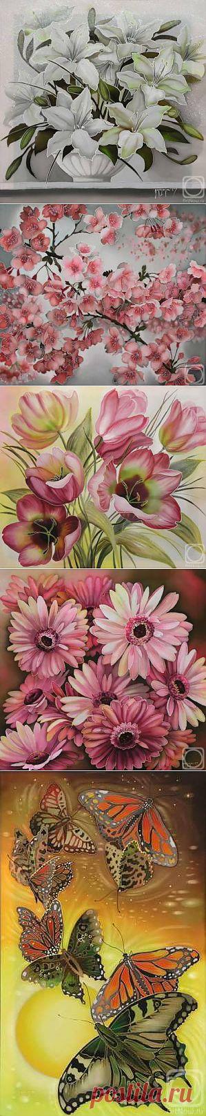 Чудесный батик Надежды Соколовой - Галерея искусств - Для души - Статьи - Школа радости