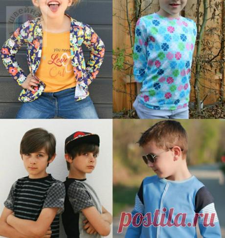 Скачать выкройку Футболки (с коротким, длинным и 3/4 рукавами) и футболка с имитацией кардигана в одной выкройке для детей (р 92-152) в PDF бесплатно Выкройка Футболки (с коротким, длинным и 3/4 рукавами) и футболка с имитацией кардигана в одной выкройке для детей (р 92-152) в ПДФ, скачайте пошаговую инструкцию бесплатно, сшить Футболки (с коротким, длинным и 3/4 рукавами) и футболка с имитацией кардигана в одной выкройке для детей (р 92-152) своими руками.