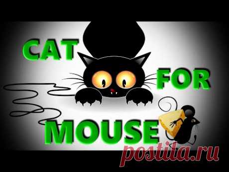 Мышка для кота - игра для кошек и котят - YouTube