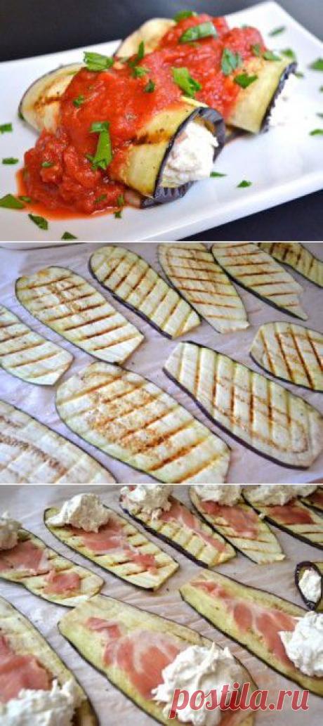 Баклажаны, запеченные в духовке с беконом и сыром | Полезная еда - кулинарный блог