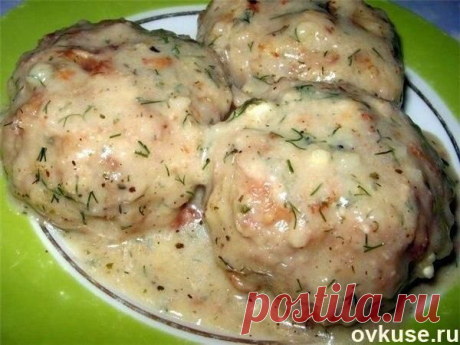 Котлеты в соусе из плавленного сыра - Простые рецепты Овкусе.ру