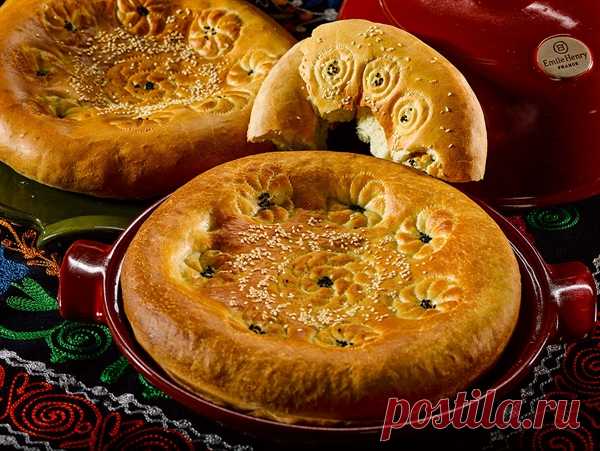 Узбекская лепешка в духовке от Сталика Ханкишиева | Четыре вкуса