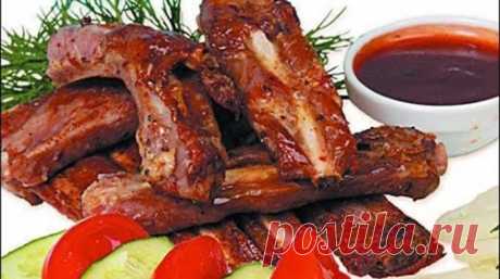 Ребрышки в кисло-сладком соусе - ochenvkusno.com