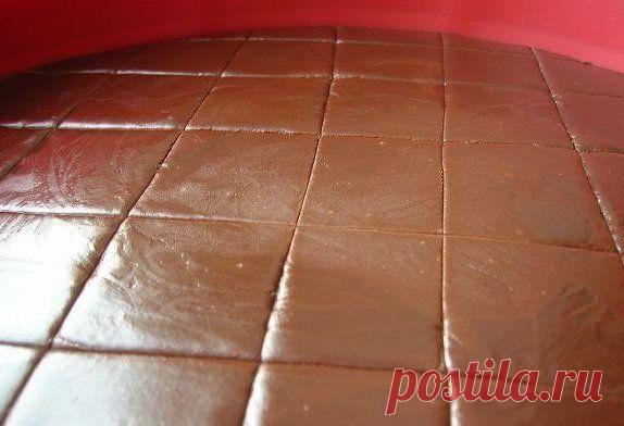 Как приготовить домашний ирис с шоколадом - рецепт, ингридиенты и фотографии