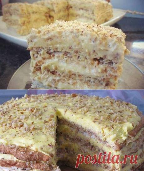 &quot;Египетский торт&quot; - этот рецепт будут выпрашивать все подруги! | Четыре вкуса
