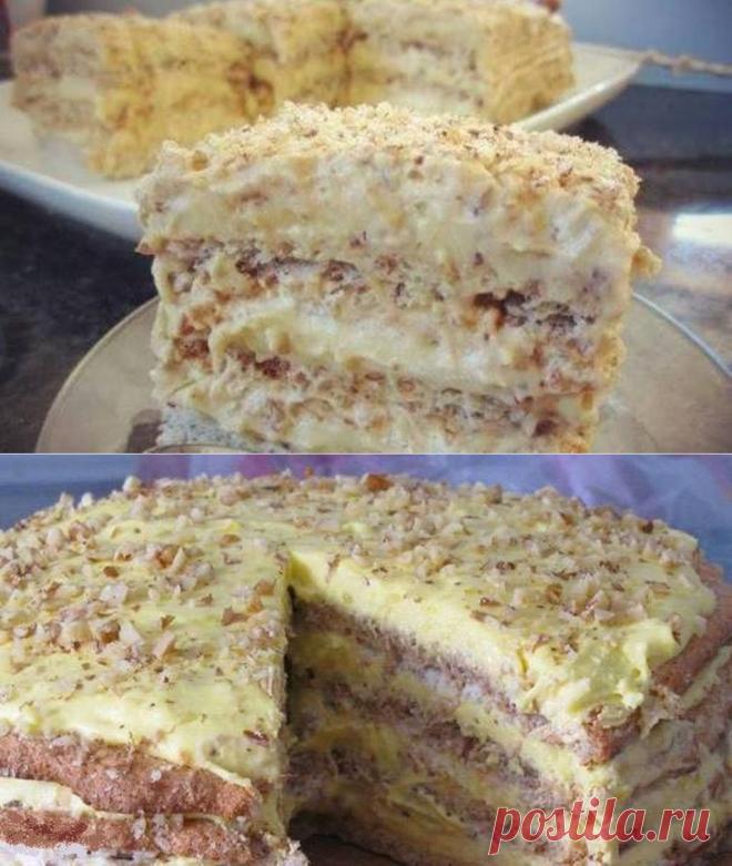 "Египетский торт" - этот рецепт будут выпрашивать все подруги! | Четыре вкуса