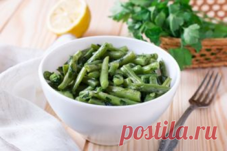 Как приготовить зеленую стручковую фасоль - рецепт с фото / Меню недели