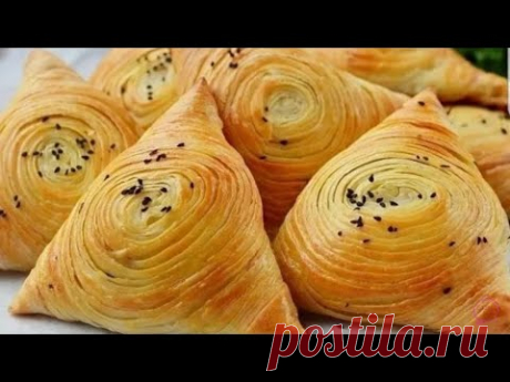ВЫ ПРОСИЛИ ЭТОТ РЕЦЕПТ! КАК Я ГОТОВЛЮ ЗНАМЕНИТЫЕ СЛОЁНЫЕ ПИРОЖКИ! ОХ КАКАЯ ВКУСНЯТИНА!ШИКАРНОЕ ТЕСТО
