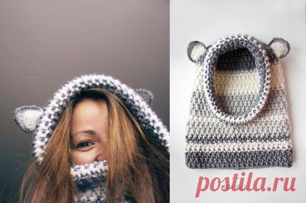 Капюшон с ушками