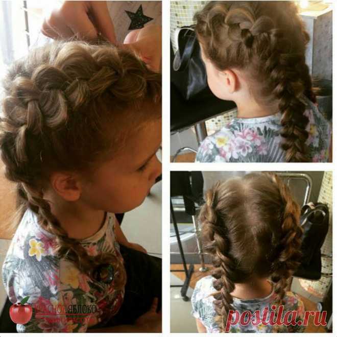 Наши маленькие👧 модницы тоже😁 хотят быть неотразимы!!! Шикарные косы🐙 для самых любимых👸 принцесс. Стилист❤ Анжела 
м.Выхино