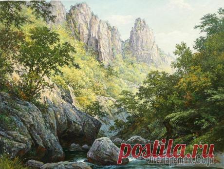 Корейская живопись. Хо Пхиль Сок – Heo Pil-Seok (허필석). Республика Корея Хо Пхиль Сок – Heo Pil-Seok (허필석) родился в 1973 году в Пусане. Художественное образование получил в Университете Тонъа (Пусан) в 1992 году. Пейзажист. Создал серию городского пейзажа "100 лет назад н...