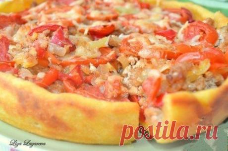 Деревенский пирог из картофельного теста с мясом и овощами
Ингредиенты:
Для теста:
Показать полностью…