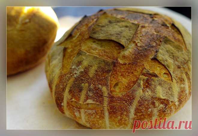 Sourdough Bread. Базовый пшеничный хлеб на закваске. - ХЛЕБ & ХЛЕБ