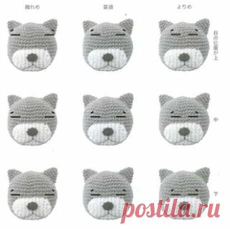 Un patrón, diferentes amigurumis: Amineko | DulcesAmigus